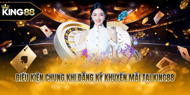 Điều kiện chung khi đăng ký khuyến mãi tại KING88
